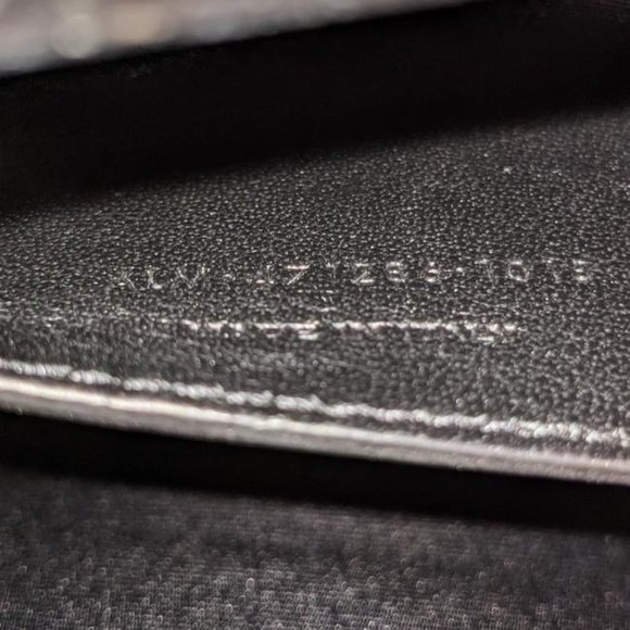 SOLD Saint Laurent Blue Small Star Kate Crossbody Bag - Picture 4 of 6